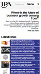 Mobile Screenshot of ipa.co.uk