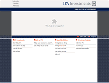 Tablet Screenshot of ipa.com.vn