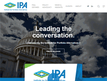 Tablet Screenshot of ipa.com